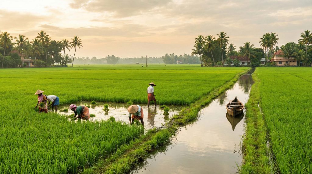 alleppey paddy fields individual